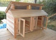 厚板を使った犬小屋の事例です。いろいろな製作をしています。